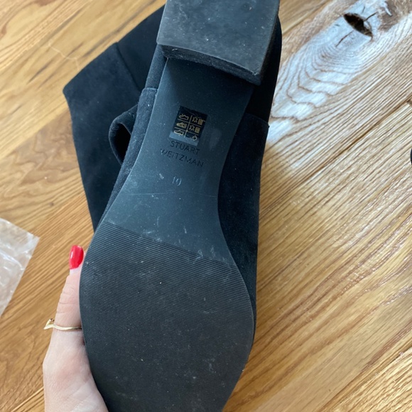 Stuart Weitzman Reserve boots in suede - Picture 10 of 11